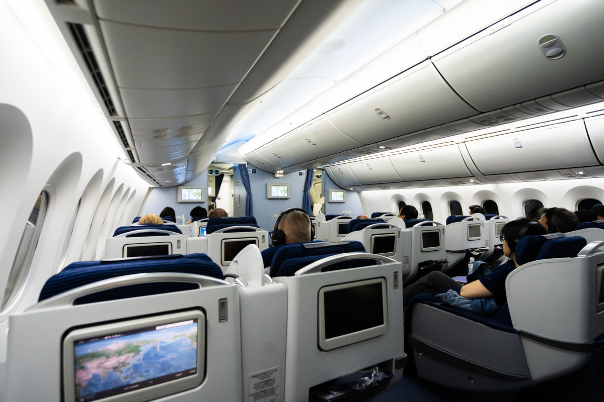 機内の様子