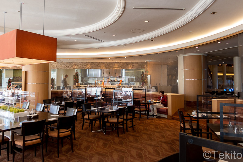 朝食ビュッフェ会場「テラス レストラン」