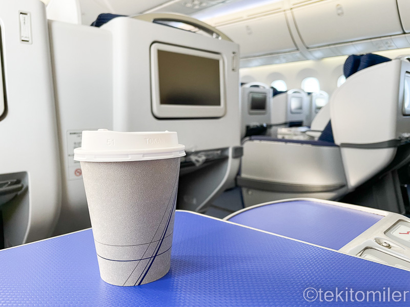ANA 78Mプレミアムクラスのコーヒー