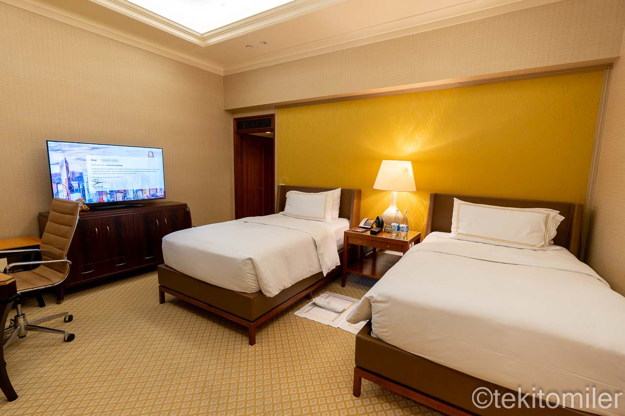 コンラッド香港エグゼクティブルーム