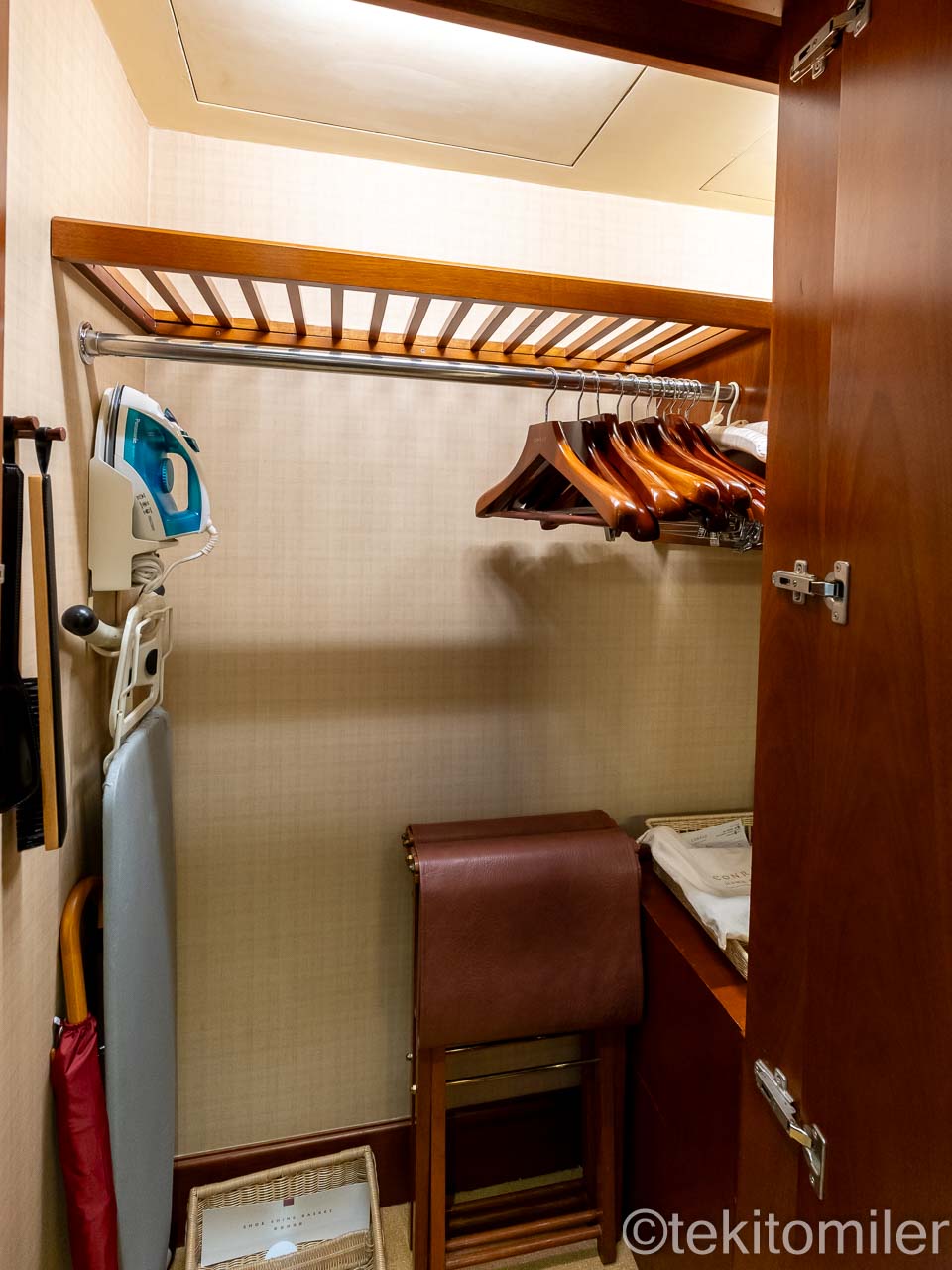 コンラッド香港 クローゼット