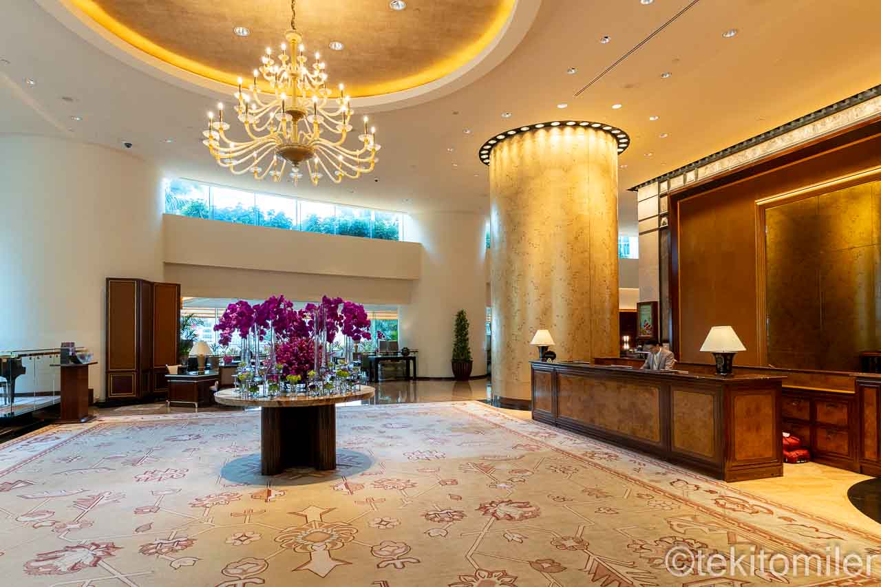 コンラッド香港のロビー