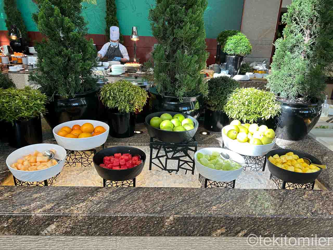 コンラッド香港 朝食ビュッフェ