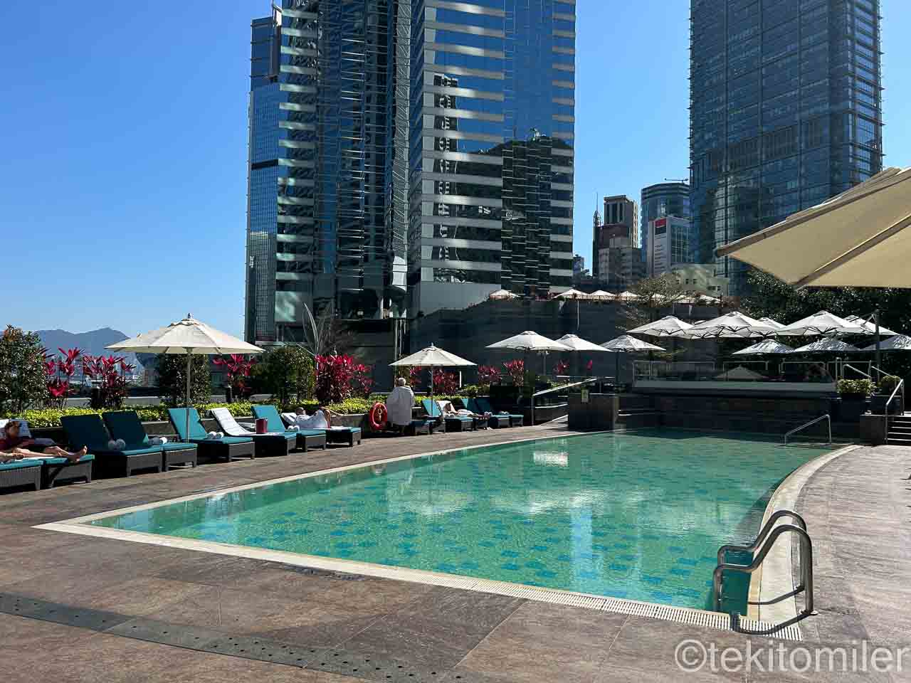 コンラッド香港 プール