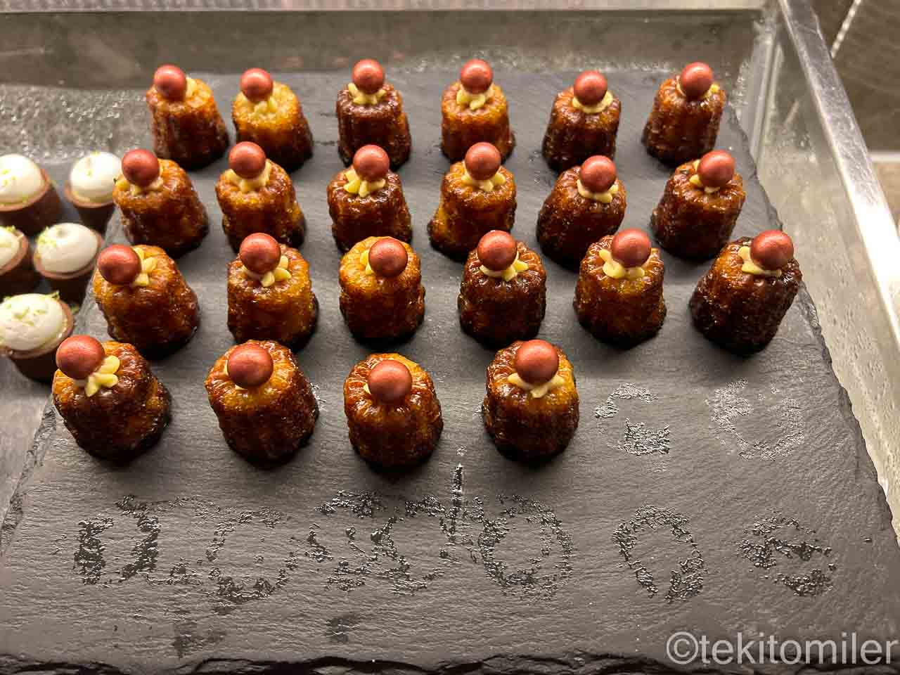 コンラッド香港エグゼクティブラウンジのアフタヌーンリフレッシュメント