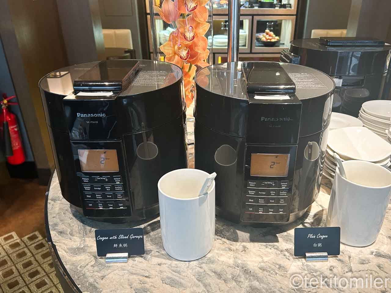 コンラッド香港エグゼクティブラウンジの朝食