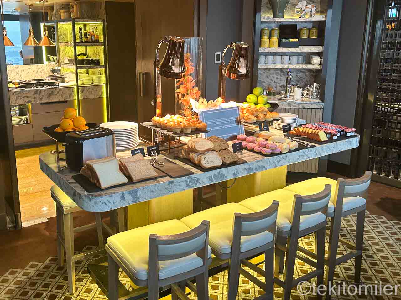 コンラッド香港エグゼクティブラウンジの朝食