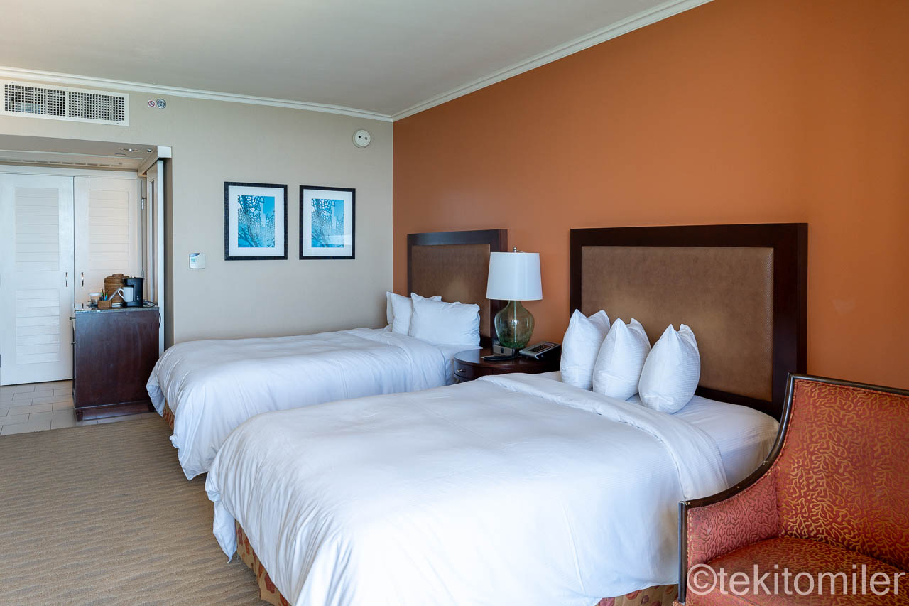 レインボータワーのベッド