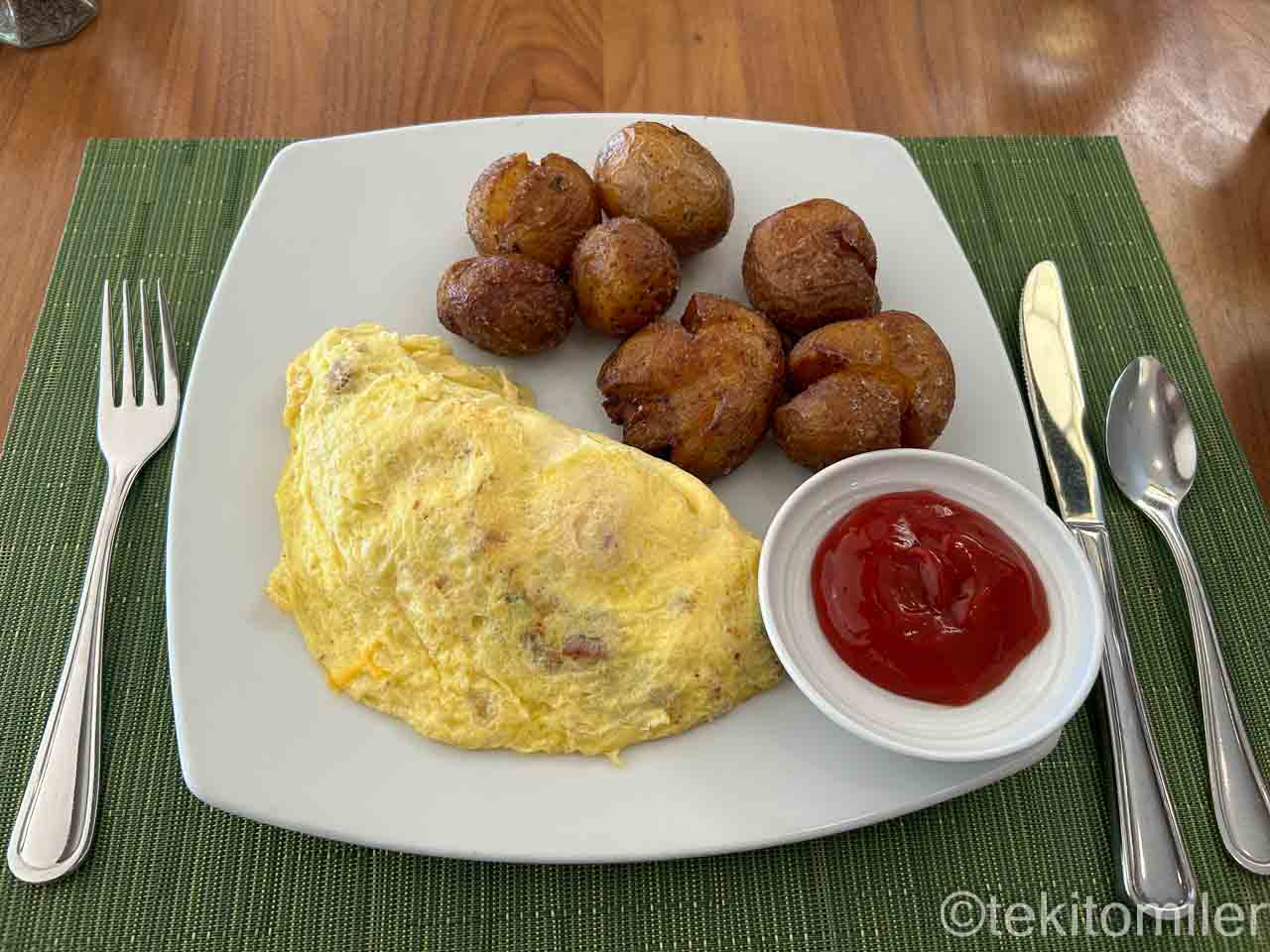 バリ・オーシャンフロントの朝食