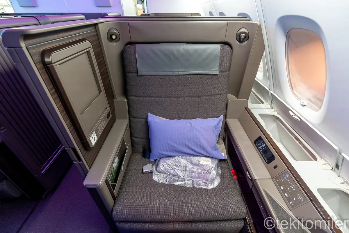 A380ファーストクラスのシート